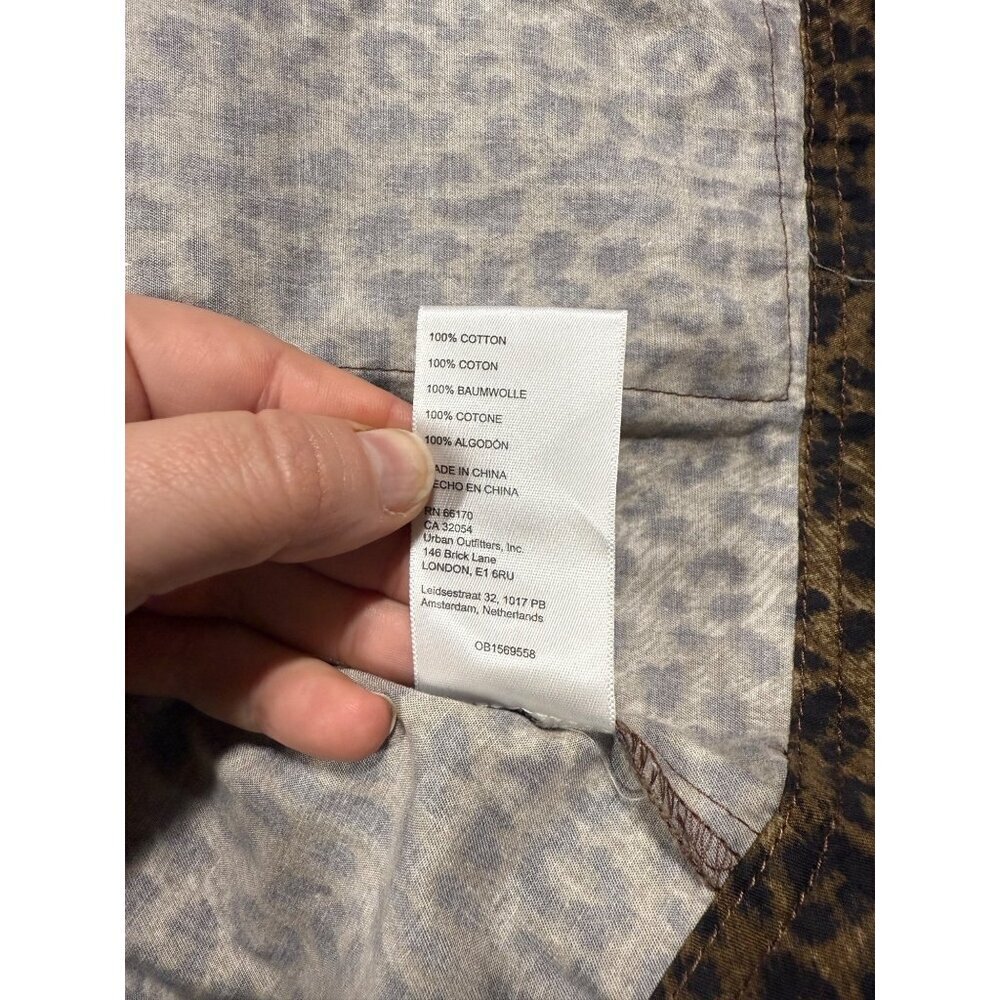 NWT BDG Urban Outfitters Jenny Printed Cropped Utility Jacket Small - Picture 7 of 7